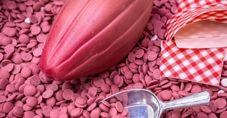 pépites de chocolat ruby